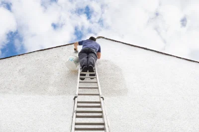 Peinture extérieure à Ajoux — façades et ravalement